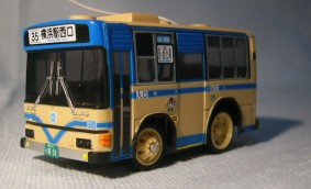 京都市交通局バス　トミー　ビットチャージー路線バスシリーズ　日野ブルーリボン