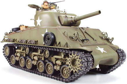 田宮 1/16 RCタンクシリーズ アメリカ戦車 M4 シャーマン（105mm榴弾 